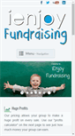 Mobile Screenshot of ienjoyfundraising.com